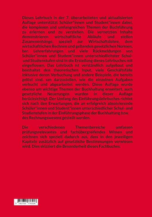 Produktbild: Grundlagen des Rechnungswesens: Einf&uuml;hrung in die Buchhaltung