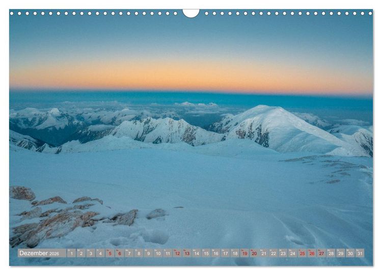 Produktbild: Kirgistan Bergparadies in Zentralasien (Wandkalender 2026 DIN A3 quer), CALVENDO Monatskalender