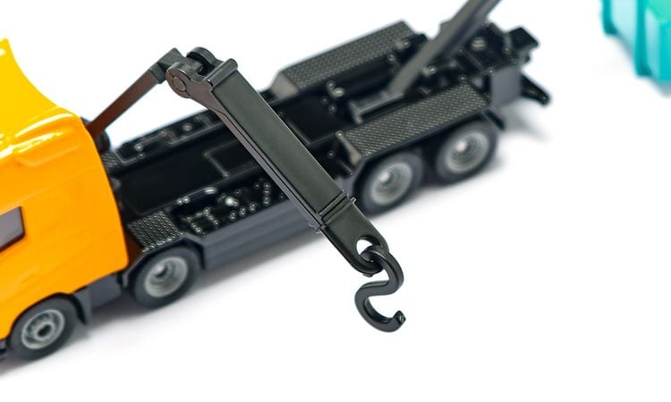 Produktbild: Siku 1683 Volvo Abrollkipper mit Kran