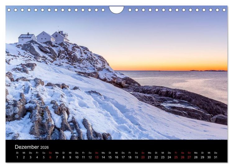 Produktbild: LOFOTEN - Inselparadies im Norden Norwegens (Wandkalender 2026 DIN A4 quer), CALVENDO Monatskalender