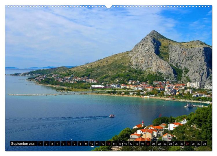 Produktbild: Kroatien - Traumhafte Landschaften und faszinierende St&auml;dte (Wandkalender 2026 DIN A2 quer), CALVENDO Monatskalender