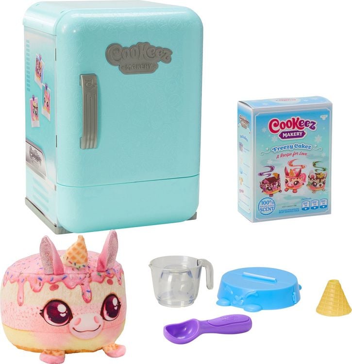 Produktbild: Moose Toys 300185 - Cookeez Makery: Freezy Cakez Spielset, Duftende Pl&uuml;schfiguren, Interaktiv