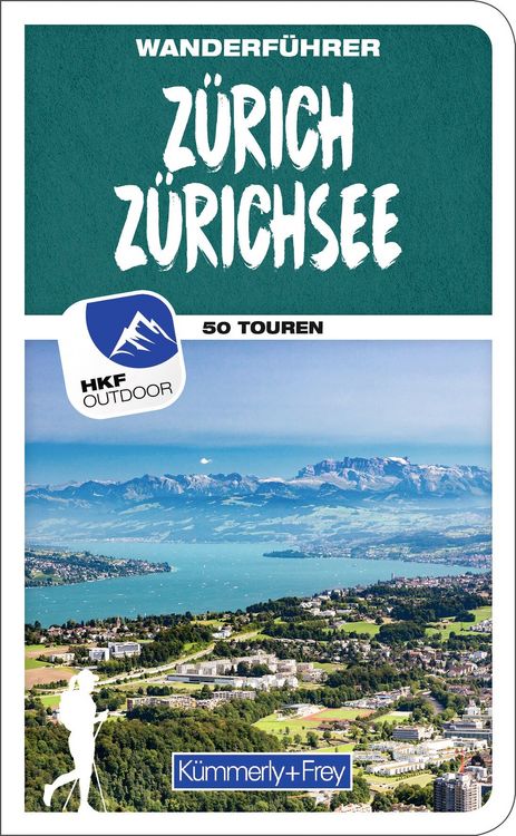 Produktbild: K&uuml;mmerly+Frey Wanderf&uuml;hrer Z&uuml;rich, Z&uuml;richsee