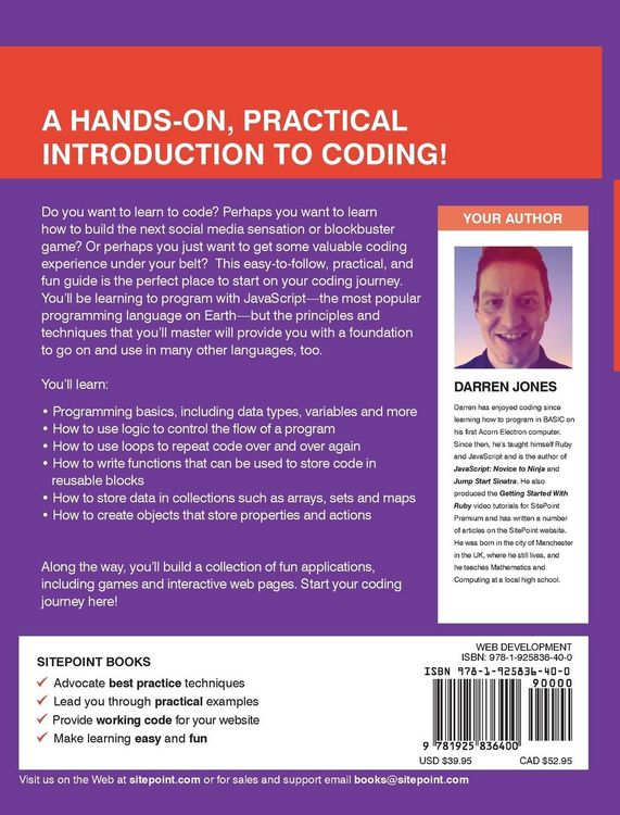 Produktbild: Learn to Code with JavaScript