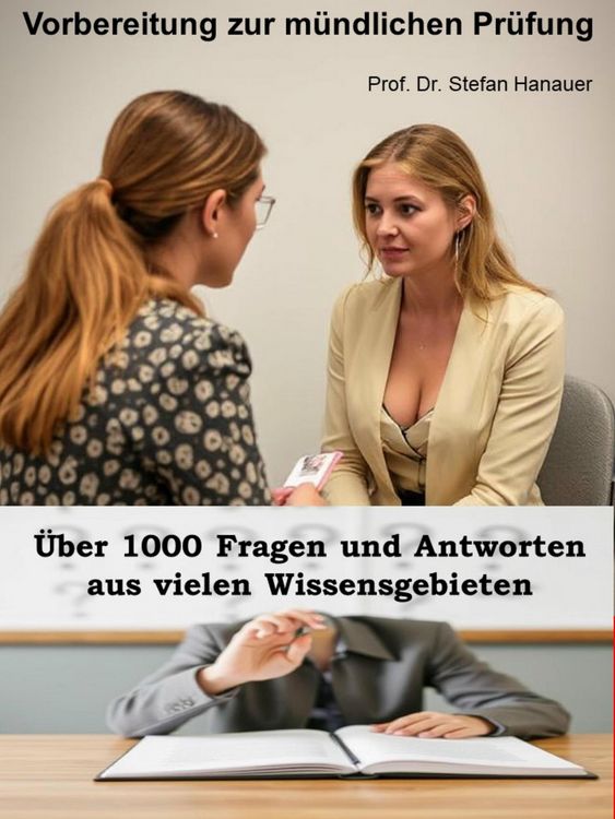 Produktbild: &Uuml;ber 1000 Fragen und Antworten - Vorbereitung zur m&uuml;ndlichen Pr&uuml;fung