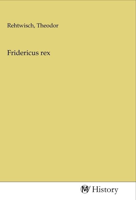 Produktbild: Fridericus rex