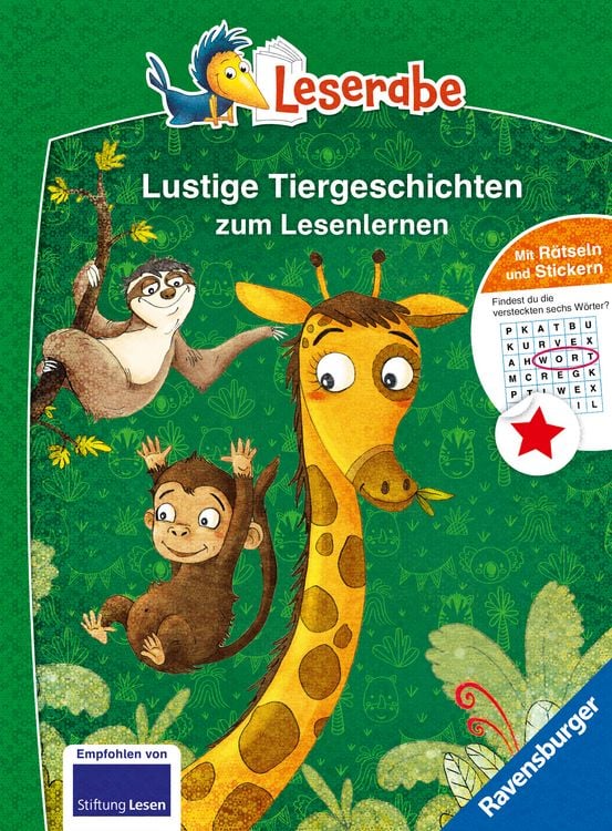 Produktbild: Leserabe Sonderausgaben - Lustige Tiergeschichten zum Lesenlernen