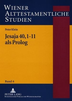 Produktbild: Jesaja 40,1-11 als Prolog