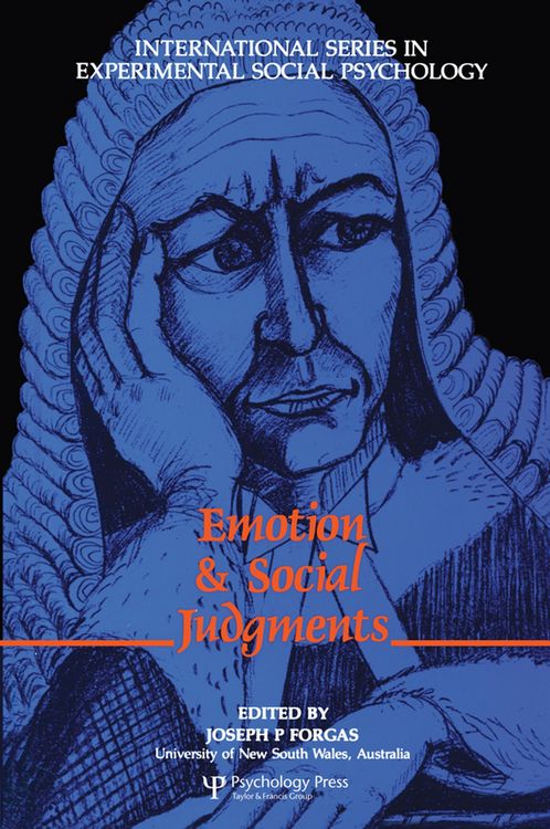 Produktbild: Emotion and Social Judgements