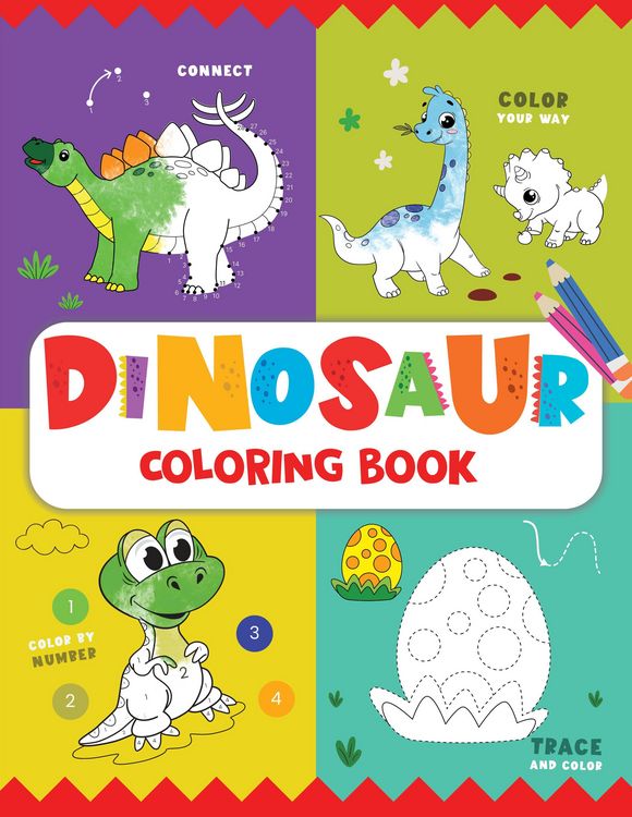 Produktbild: Dinosaur Coloring Book