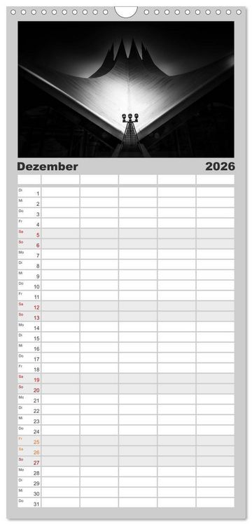 Produktbild: Familienplaner 2026 - berlin specials mit 5 Spalten (Wandkalender, 21 x 45 cm) CALVENDO