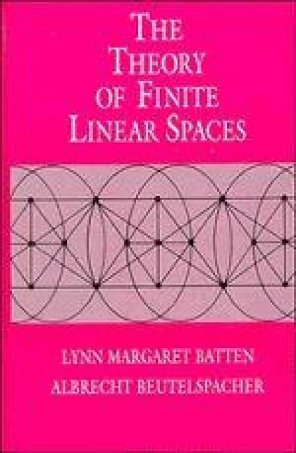 Produktbild: The Theory of Finite Linear Spaces