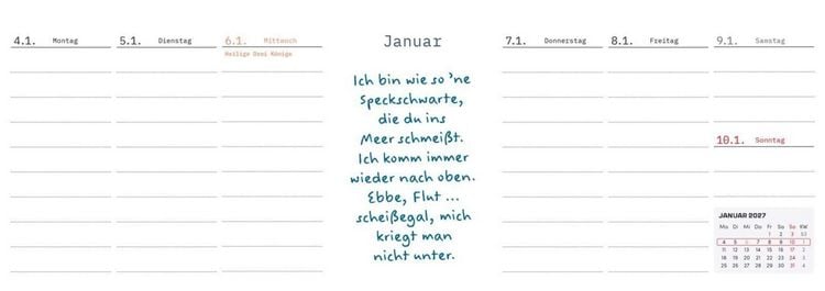 Produktbild: Stromberg Tischkalender 2027