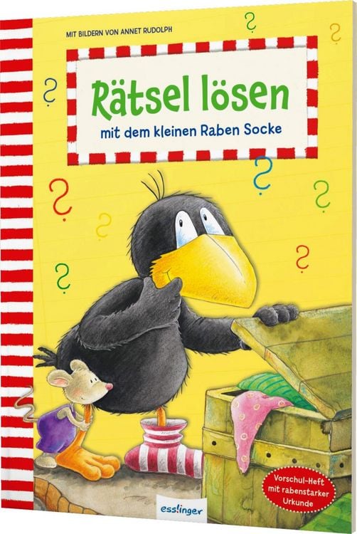 Produktbild: Der kleine Rabe Socke: R&auml;tsel l&ouml;sen mit dem kleinen Raben Socke