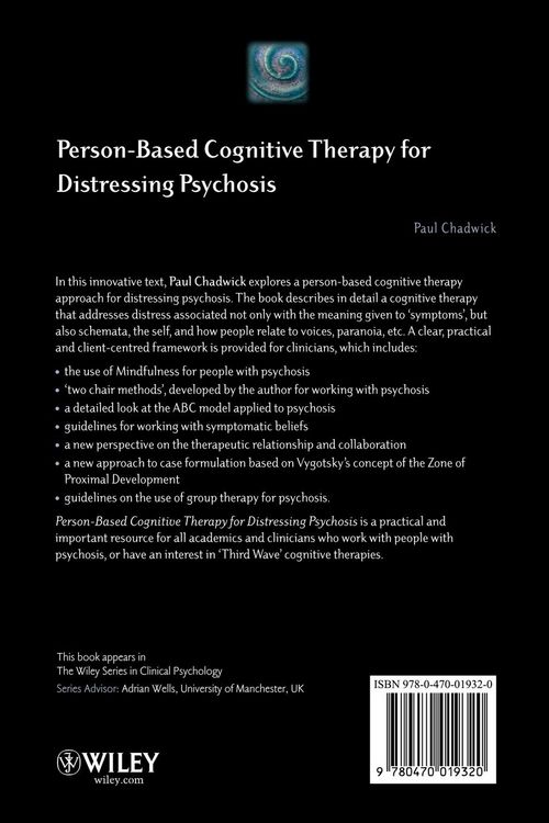 Produktbild: Person-Based Cognitive Therapy for Distressing Psychosis