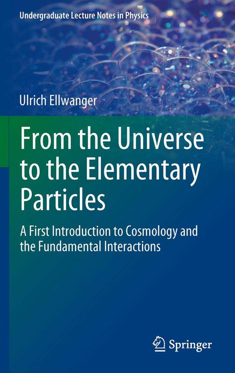 Produktbild: From the Universe to the Elementary Particles