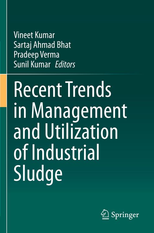 Produktbild: Recent Trends in Management and Utilization of Industrial Sludge