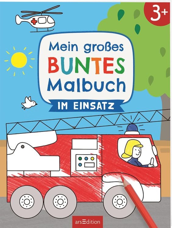 Produktbild: Mein gro&szlig;es buntes Malbuch &ndash; Im Einsatz