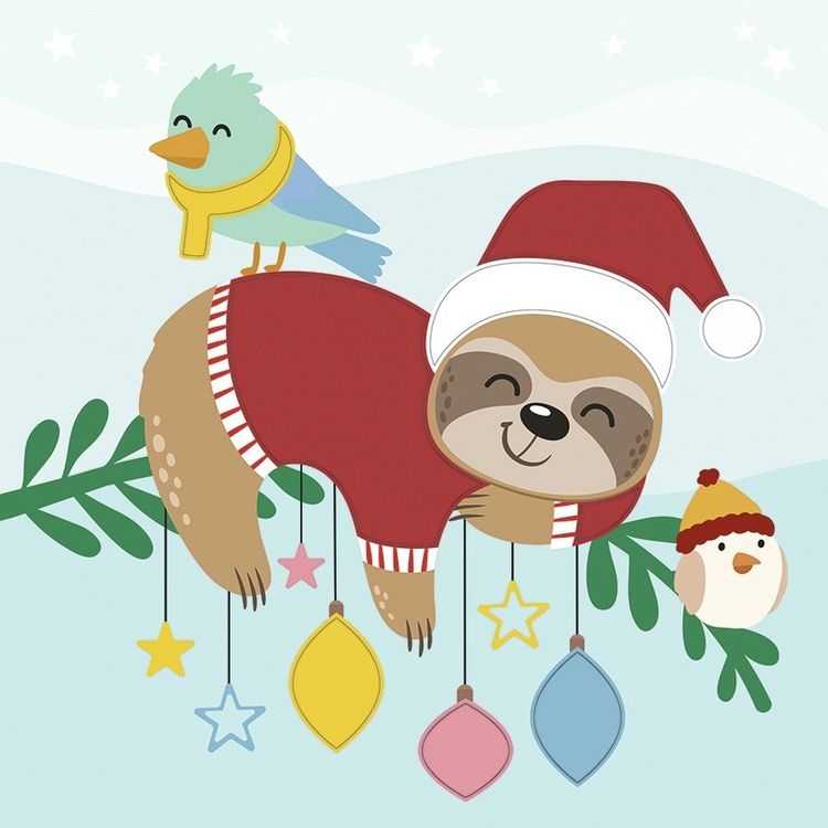 Produktbild: URSUS Kinder-Bastelsets Bastelset Filzbilder Winter friends