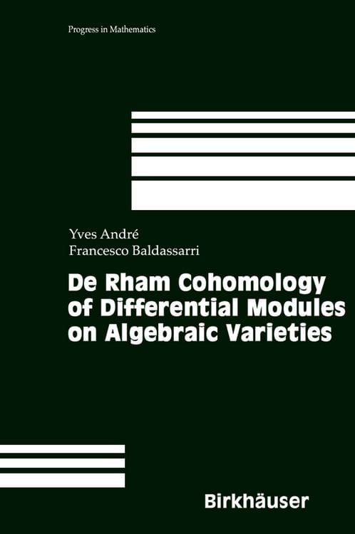 Produktbild: De Rham Cohomology of Differential Modules on Algebraic Varieties