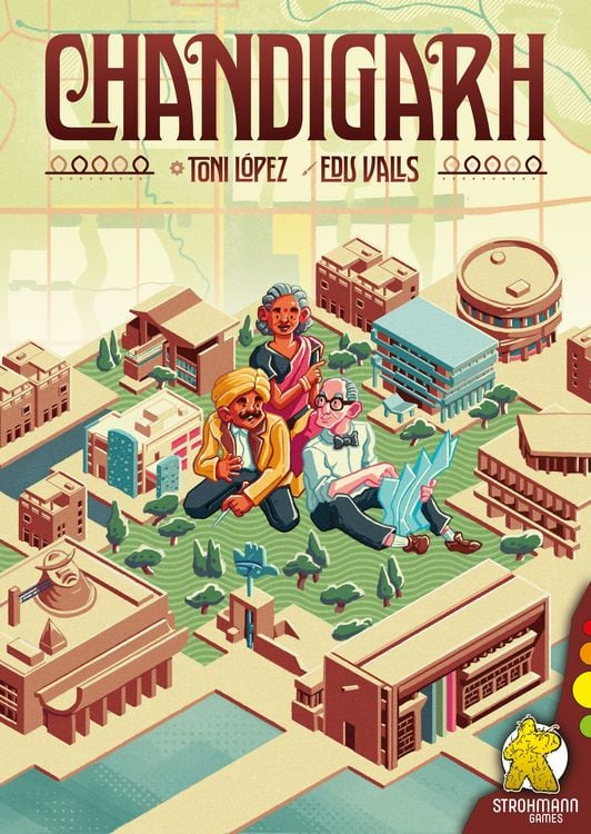 Produktbild: Strohmann Games STRD0031 - Chandigarh, Familienspiel, Kennerspiel,