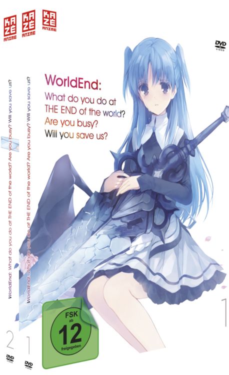 Produktbild: WorldEnd: What do you do at the end of the world? Are you busy? Will you save us? - Gesamtausgabe ohne Schuber {2 DVDs]