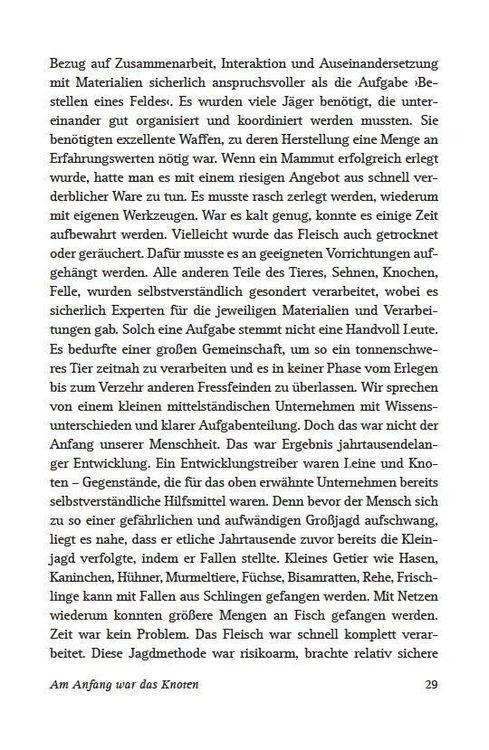 Produktbild: Am Anfang war der Knoten