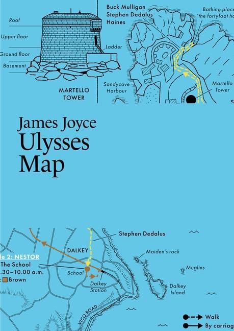 Produktbild: James Joyce: Ulysses Map