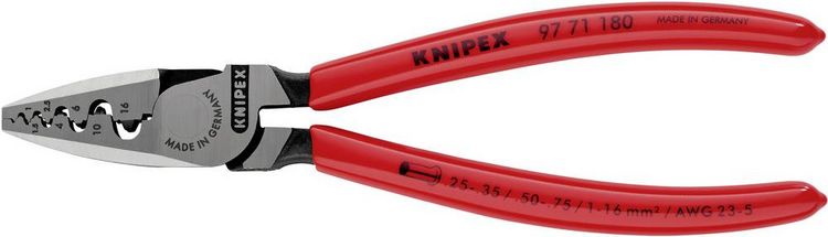 Produktbild: Knipex-Werk Crimpzange 97 71 180