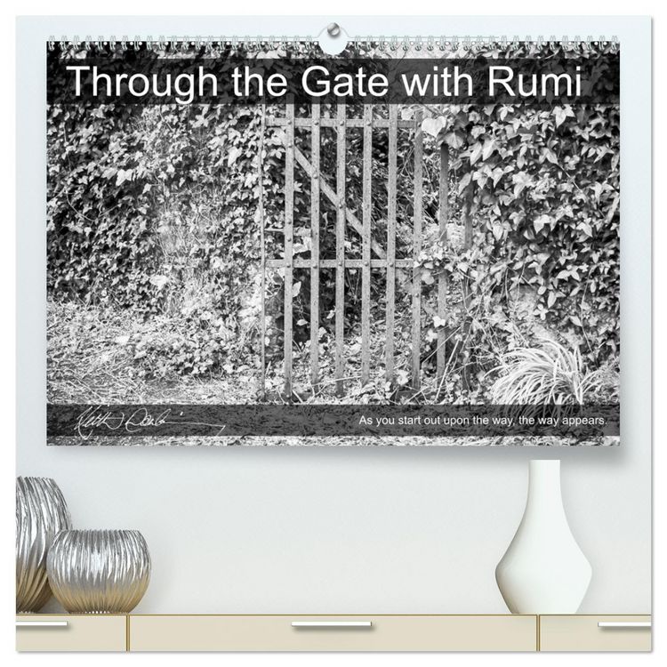 Produktbild: Through the Gate with Rumi (High Quality Premium Wall Calendar 2026 DIN A2 landscape),CALVENDO 12 Month Wall Calendar