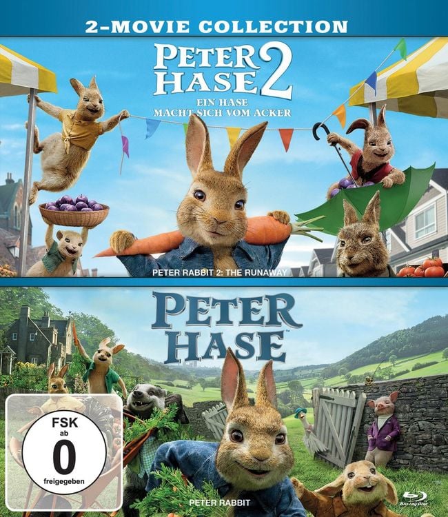 Produktbild: Peter Hase 1 & 2 [2 BRs]