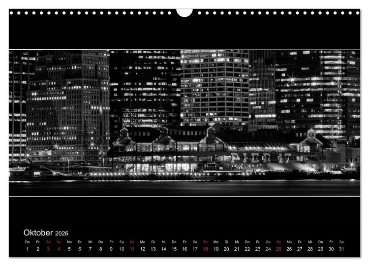 Produktbild: NEW YORK CITY H&ouml;hepunkte im Panoramaformat (Wandkalender 2026 DIN A3 quer), CALVENDO Monatskalender