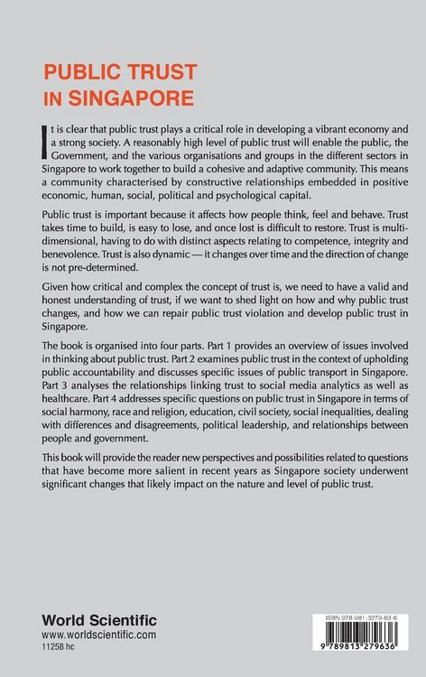 Produktbild: Public Trust in Singapore