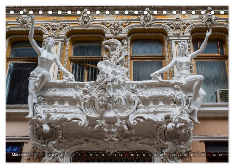 Produktbild: Odessa- Die sch&ouml;ne Stadt am Schwarzen Meer (Tischkalender 2026 DIN A5 quer), CALVENDO Monatskalender