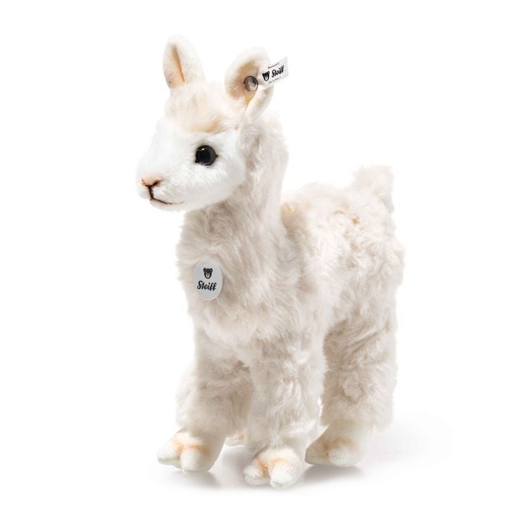 Produktbild: Steiff 069505 - Alpaka Cosy, stehend, wei&szlig;, Pl&uuml;sch, 18 cm