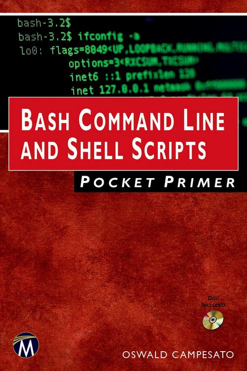 Produktbild: Bash Command Line and Shell Scripts Pocket Primer