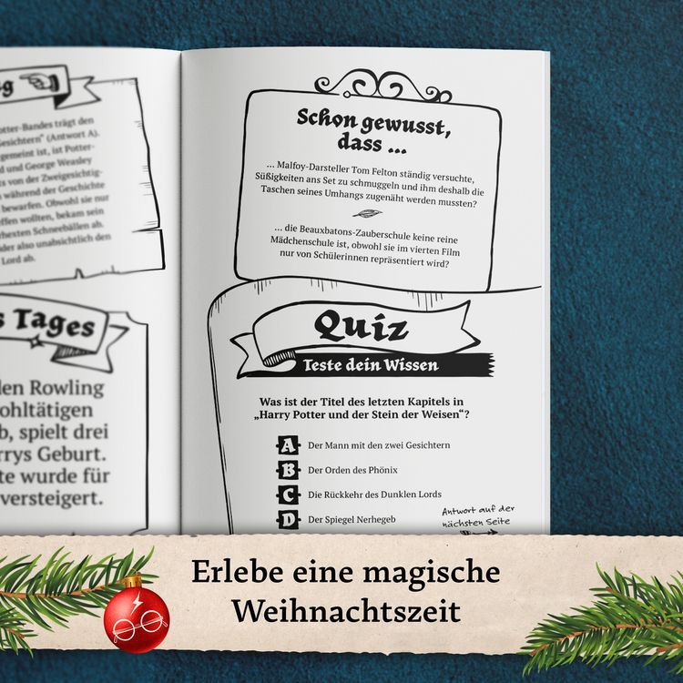 Produktbild: Unn&uuml;tzes Wissen f&uuml;r Potter-Fans &ndash; Der inoffizielle Adventskalender