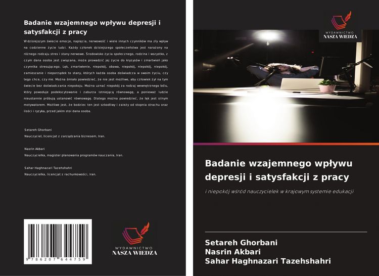 Produktbild: Badanie wzajemnego wp&iquest;ywu depresji i satysfakcji z pracy