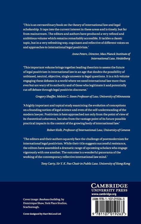 Produktbild: International Legal Positivism in a Post-Modern World