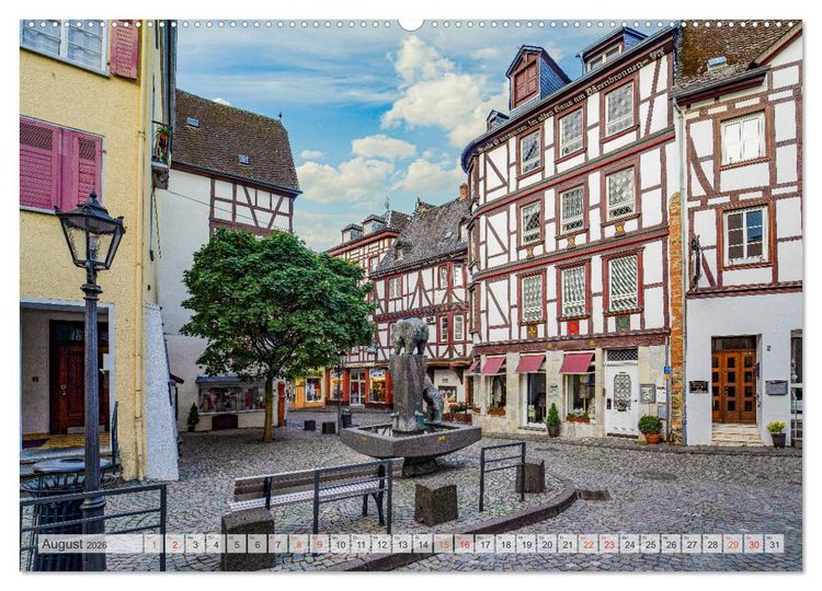 Produktbild: Bernkastel Kues Impressionen (hochwertiger Premium Wandkalender 2026 DIN A2 quer), Kunstdruck in Hochglanz