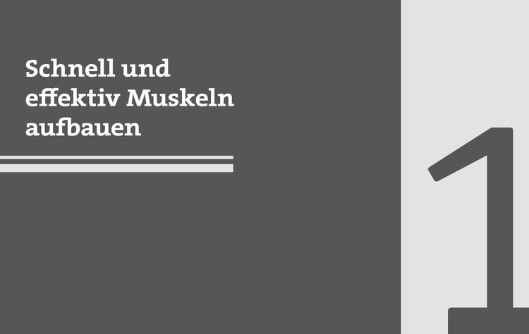 50 Workouts – Muskelaufbau