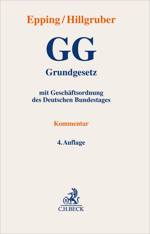 Produktbild: Grundgesetz. GG