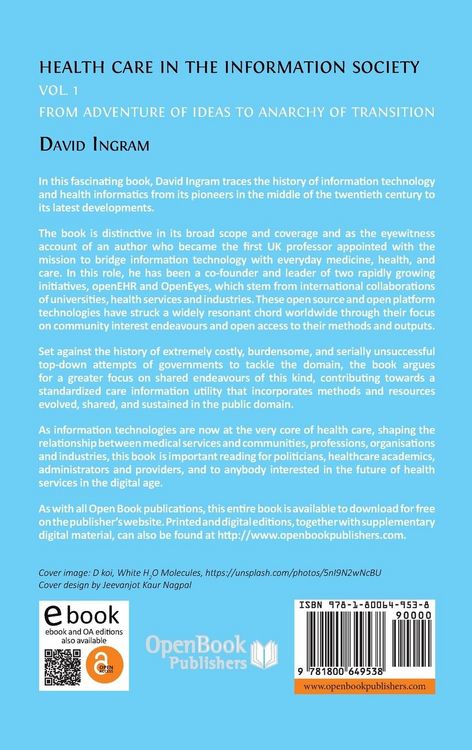 Produktbild: Health Care in the Information Society Vol. 1