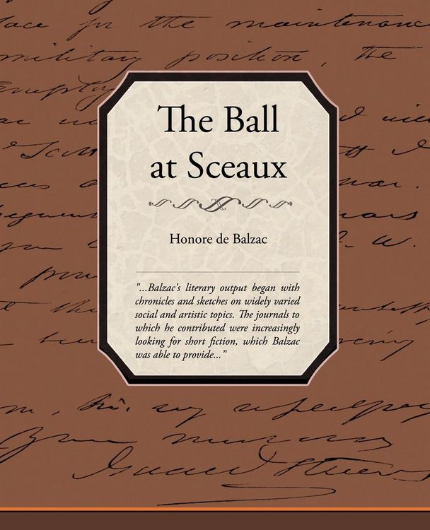 Produktbild: The Ball at Sceaux