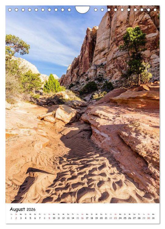 Produktbild: Eine Reise durch die Canyons der USA (Wandkalender 2026 DIN A4 hoch), CALVENDO Monatskalender