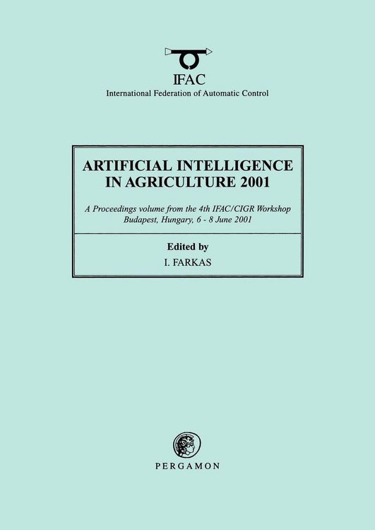 Produktbild: Artificial Intelligence in Agriculture 2001