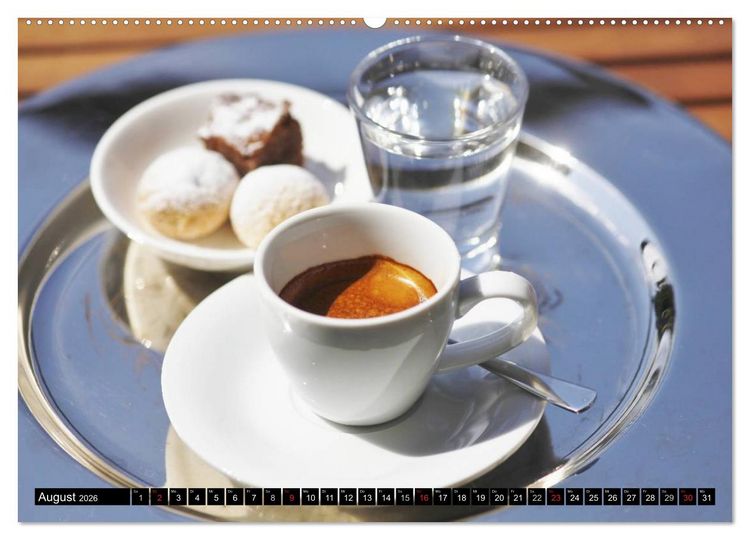 Produktbild: Espressozeit (Wandkalender 2026 DIN A2 quer), CALVENDO Monatskalender