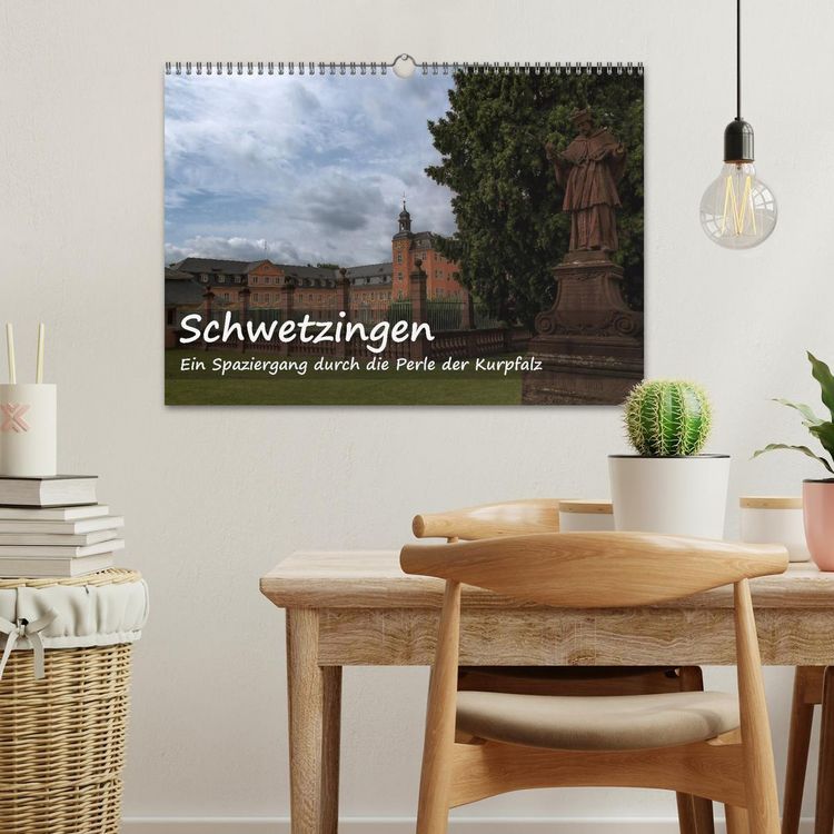 Produktbild: Schwetzingen - Ein Spaziergang durch die Perle der Kurpfalz (Wandkalender 2026 DIN A3 quer), CALVENDO Monatskalender