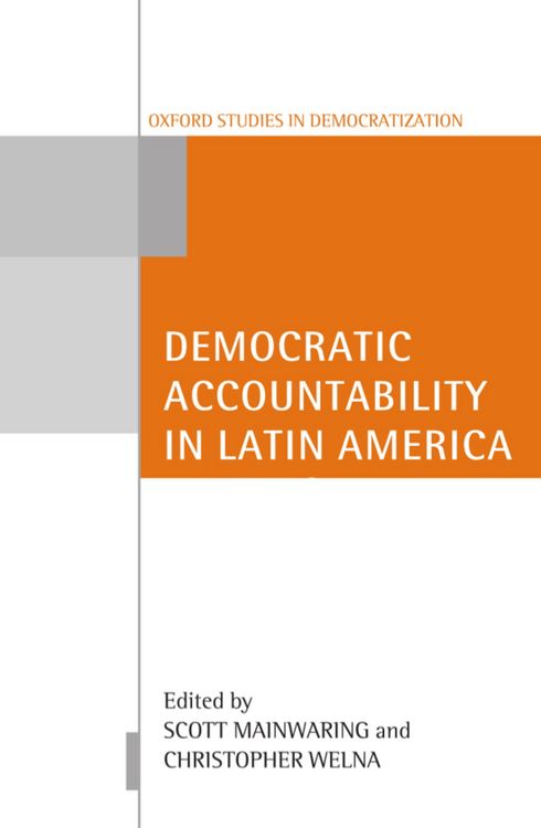 Produktbild: Democratic Accountability in Latin America