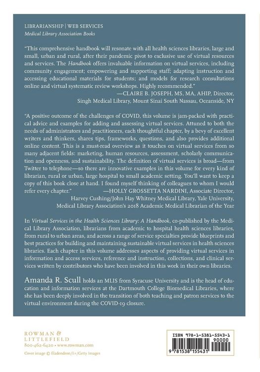 Produktbild: Virtual Services in the Health Sciences Library